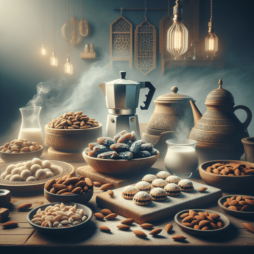 تعلمي طريقة عمل معمول رمضان بحشوة التمر واللوز