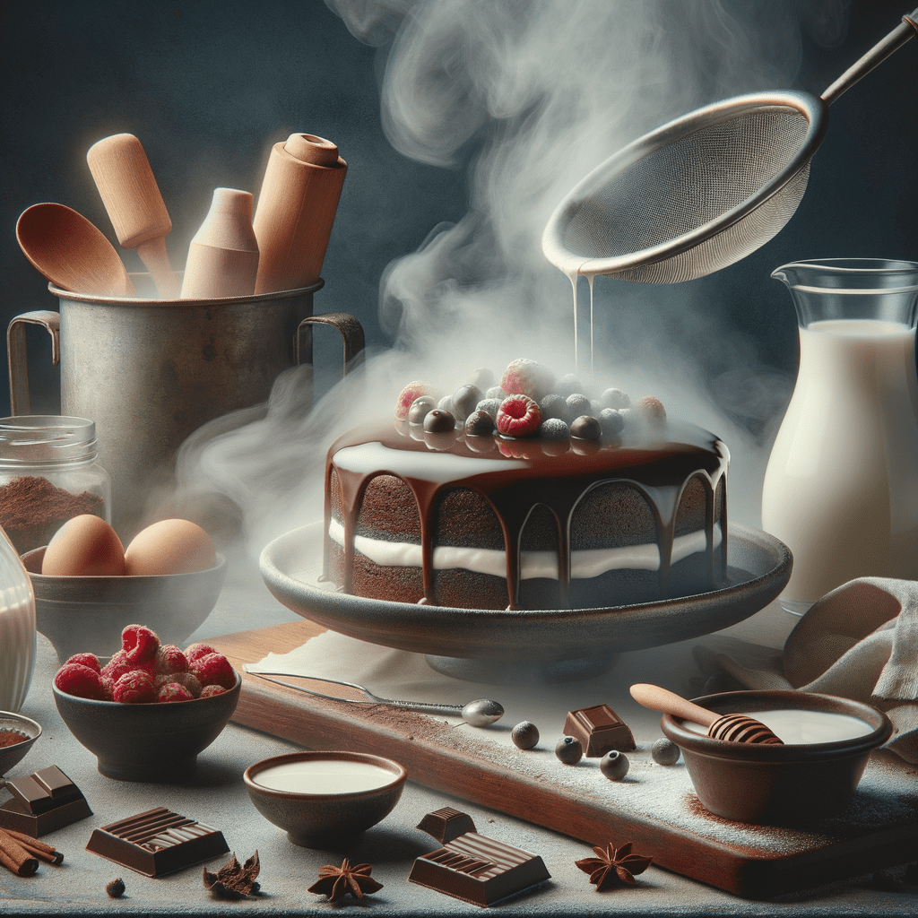 كيف تصنعين كعكة الشوكولاتة الأمريكية بالحليب المكثف؟