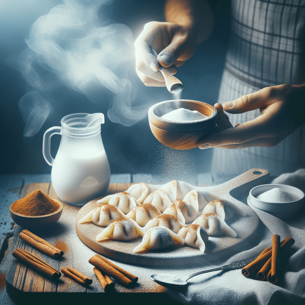 وصفة عمل لقيمات رمضان بالقرفة والسكر الناعم